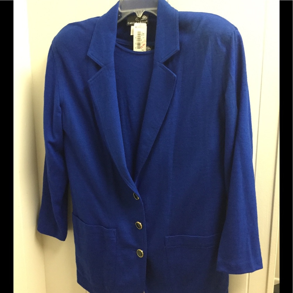 . Carole Little sz 4 set. Wool. NWT